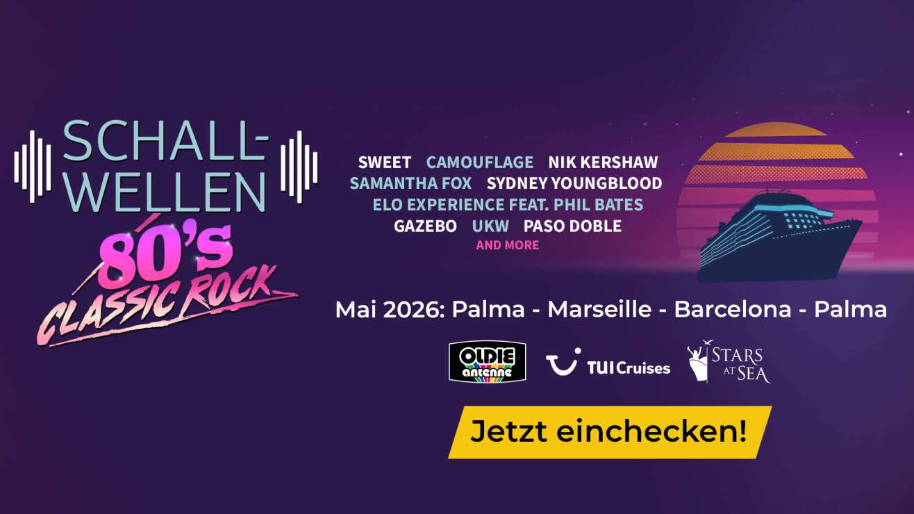 OLDIE ANTENNE präsentiert: Schallwellen 80's & Classic Rock